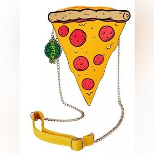 Teenage Mutant Ninja Turtles Pizza Slice Crossbody Bag